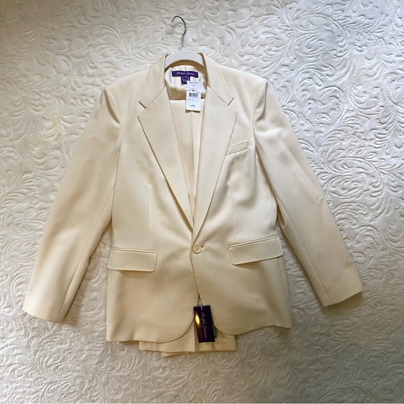 Ralph Lauren Purple Label Cream Blazer - Picture 4 of 5